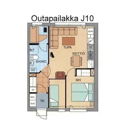 Outapailakka J 10 By Interhome Hébergement de vacances Saariselkä